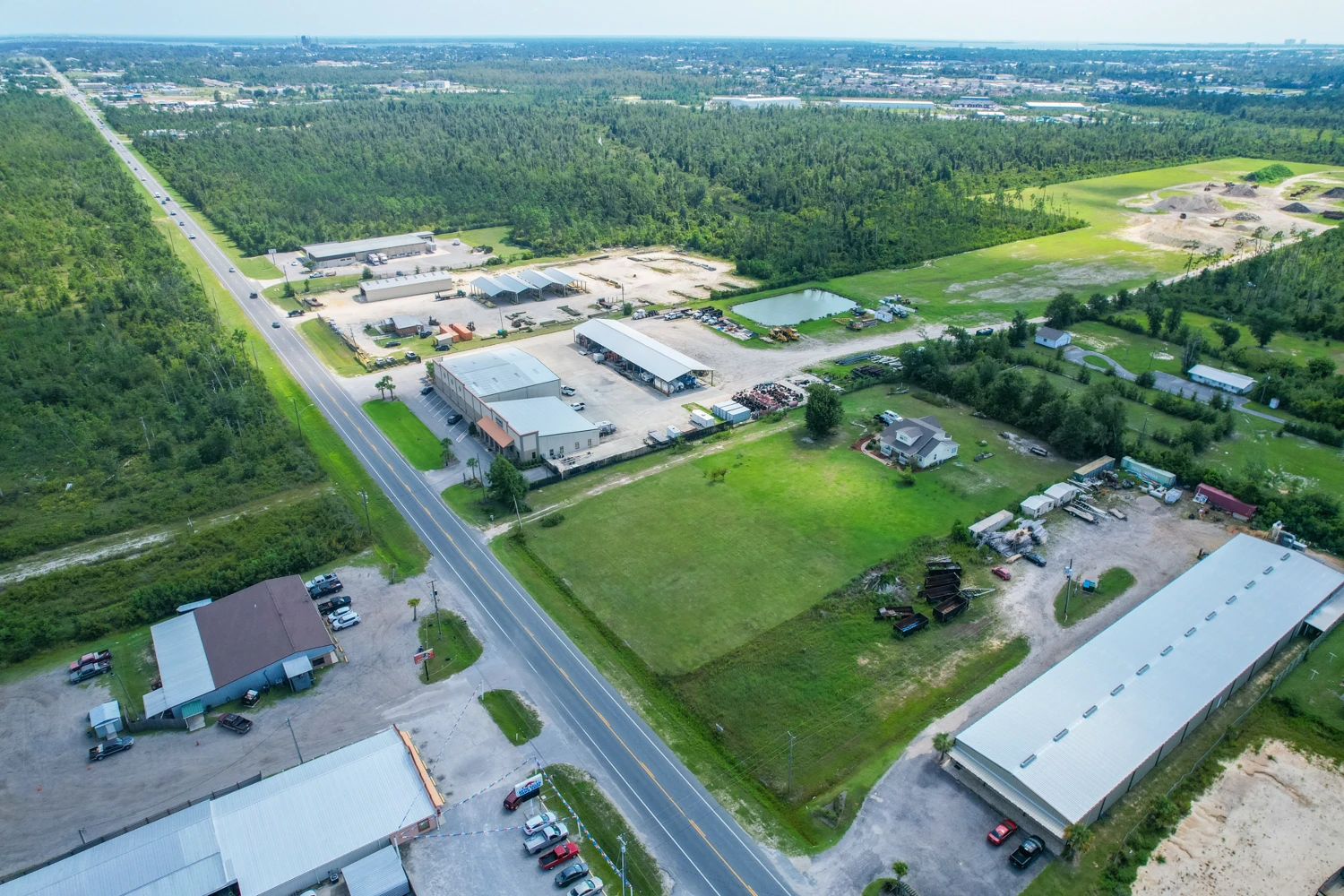 18,000 SF Modern Industrial Warehouse on 2.09 Acres | Panama City, FL