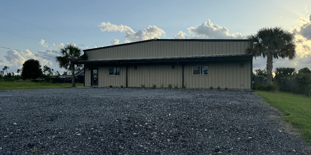 18,000 SF Modern Industrial Warehouse on 2.09 Acres | Panama City, FL