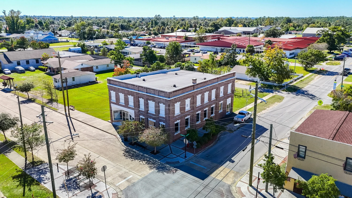 Historic Lynn Haven Bank Building | 7,360 SF Mixed-Use Redevelopment Opportunity in Downtown Core