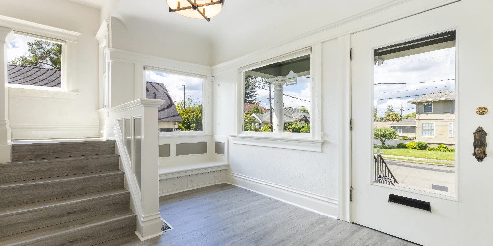 High-Visibility Corner Three-Story Victorian Office 