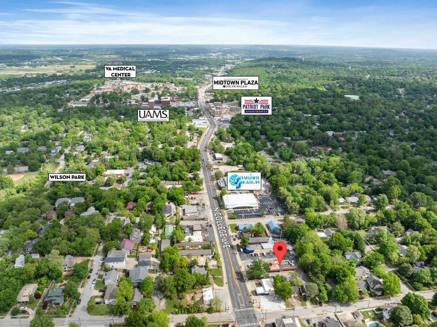 514 N College Ave, Fayetteville, AR 72701