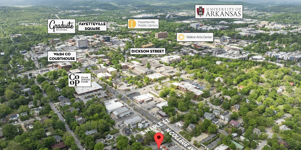 514 N College Ave, Fayetteville, AR 72701