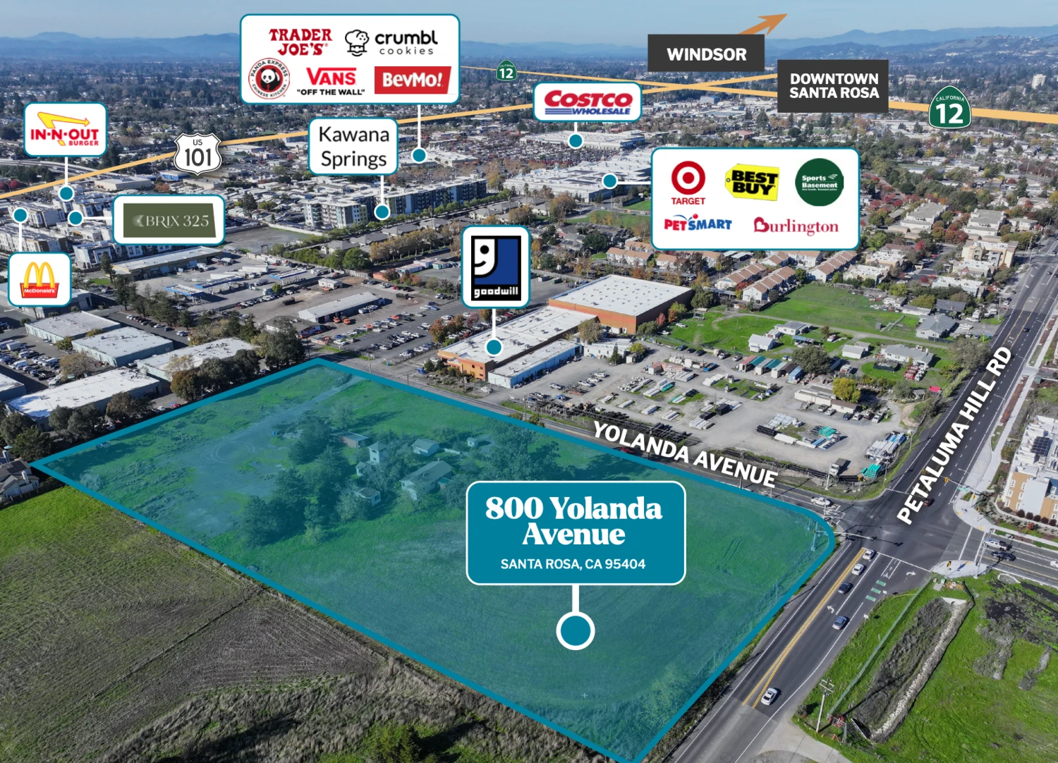 800 Yolanda Ave, Santa Rosa, CA for sale