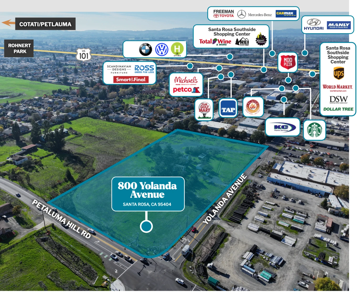 800 Yolanda Ave, Santa Rosa, CA for sale