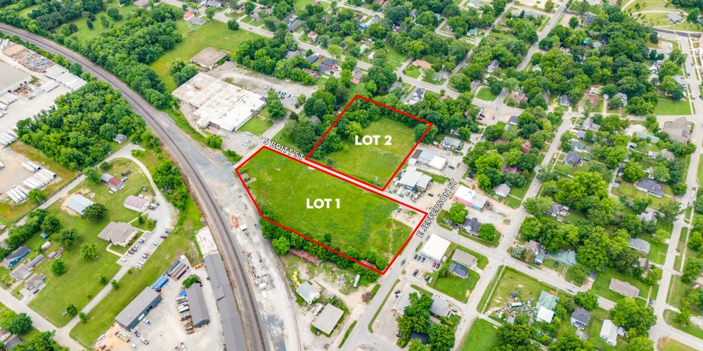4.74 AC Lots 1 & 2 S. Britt St. , Siloam Springs, AR for sale