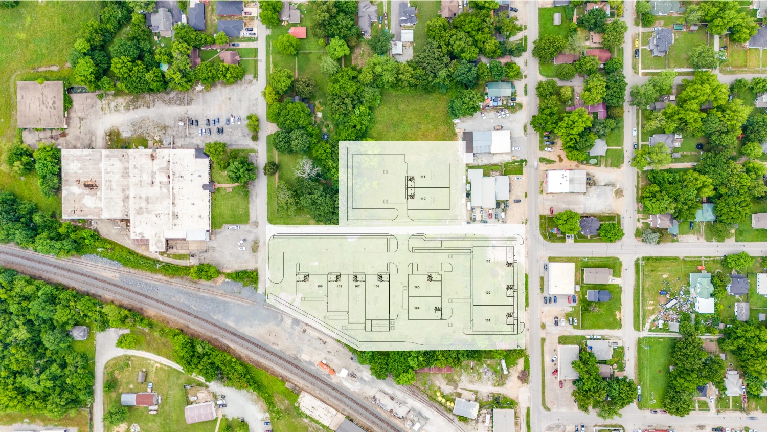 4.74 AC Lots 1 & 2 S. Britt St. , Siloam Springs, AR for sale