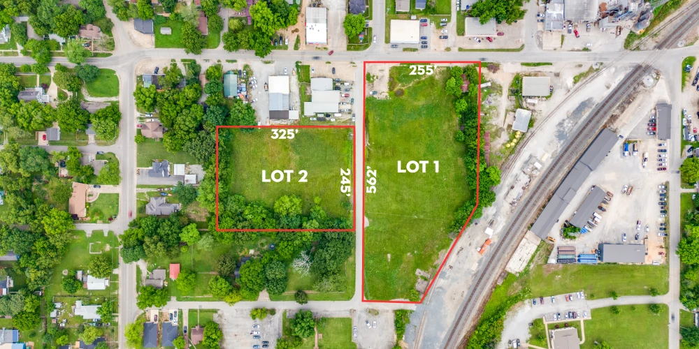 4.74 AC Lots 1 & 2 S. Britt St. , Siloam Springs, AR for sale