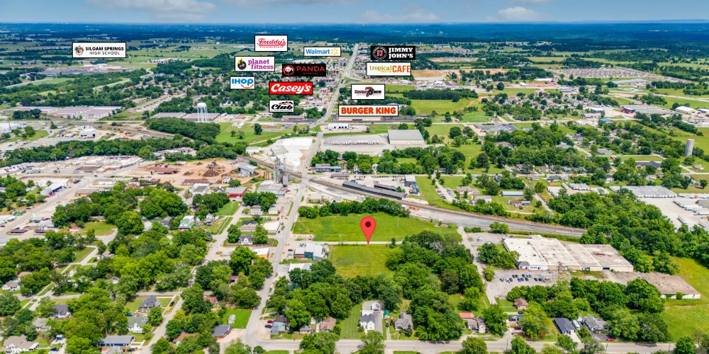 4.74 AC Lots 1 & 2 S. Britt St. , Siloam Springs, AR for sale