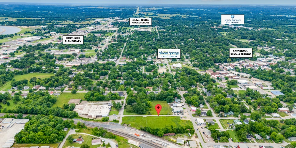 4.74 AC Lots 1 & 2 S. Britt St. , Siloam Springs, AR for sale