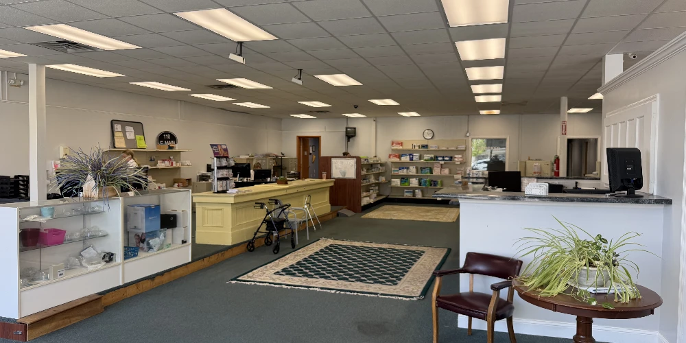 Regional Durable Medical Supplies & Pharmaceutical Drug Business - 110 E. Main St & Parking