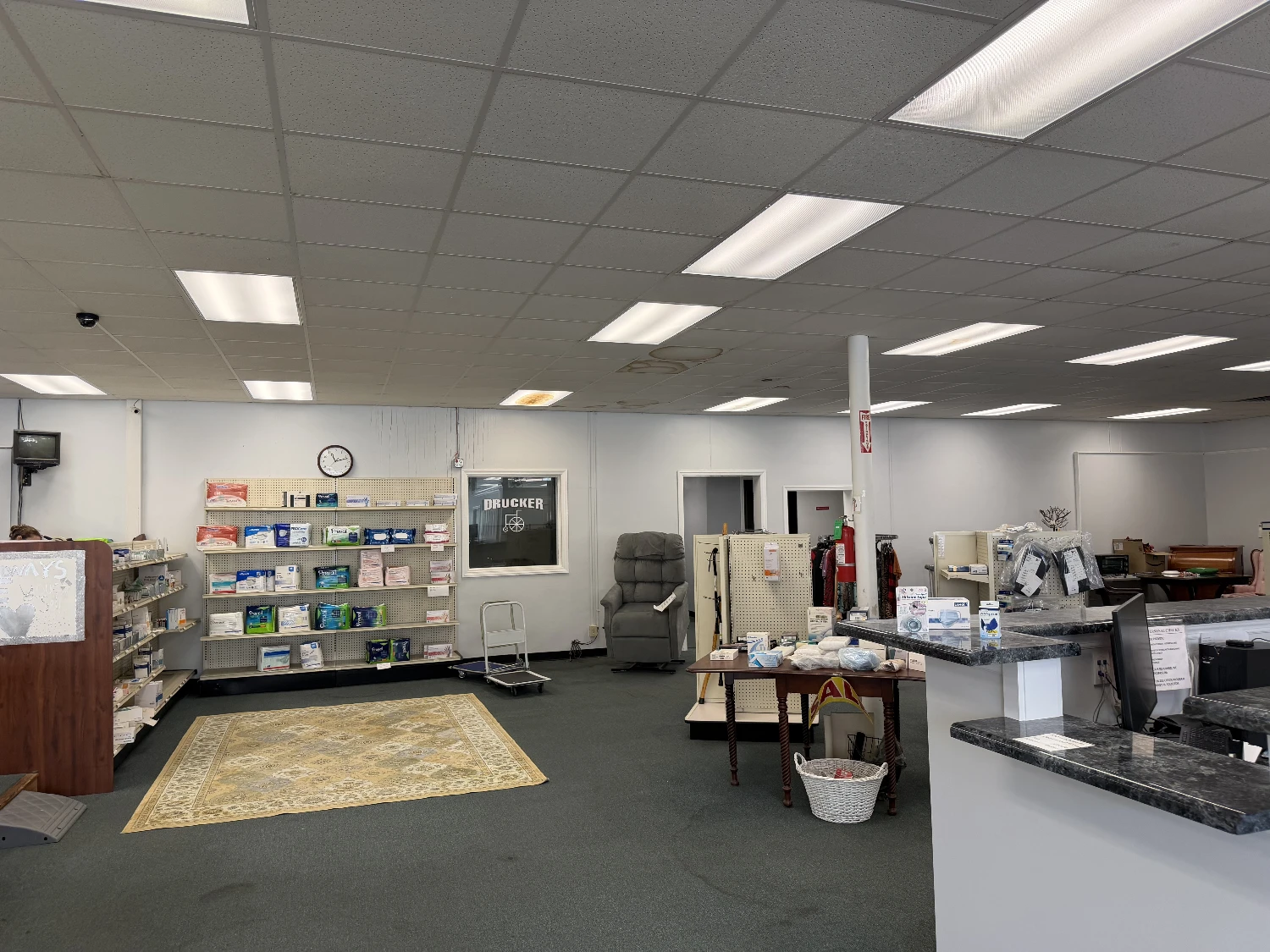 Regional Durable Medical Supplies & Pharmaceutical Drug Business - 110 E. Main St & Parking