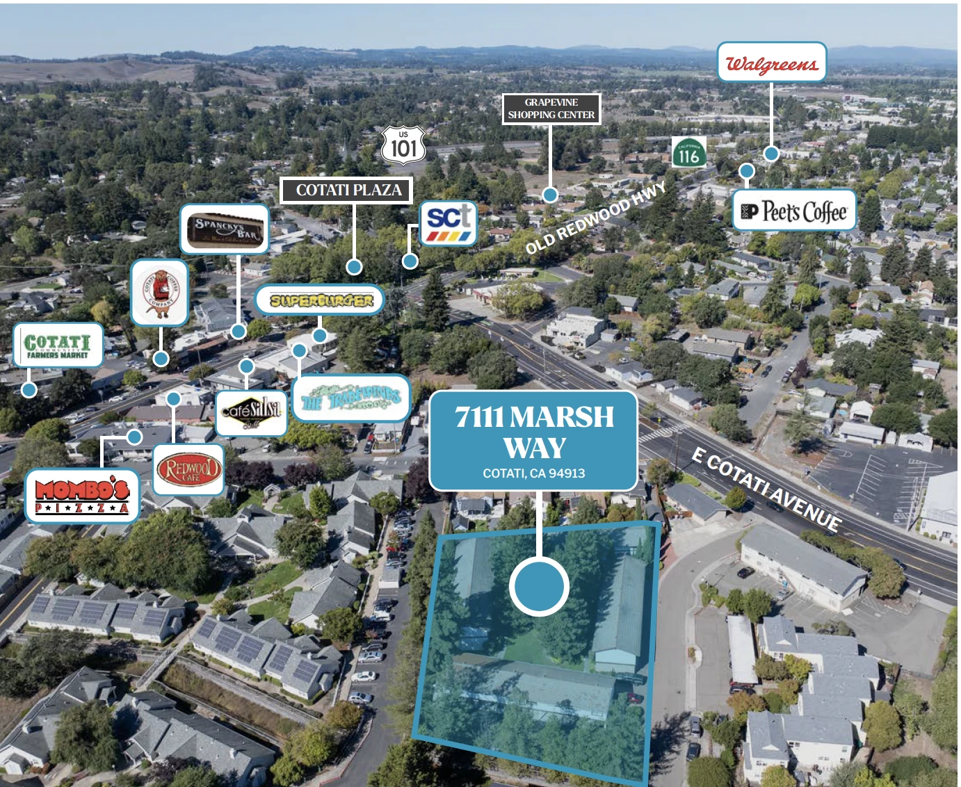 7111 Marsh Way, Cotati, CA for sale