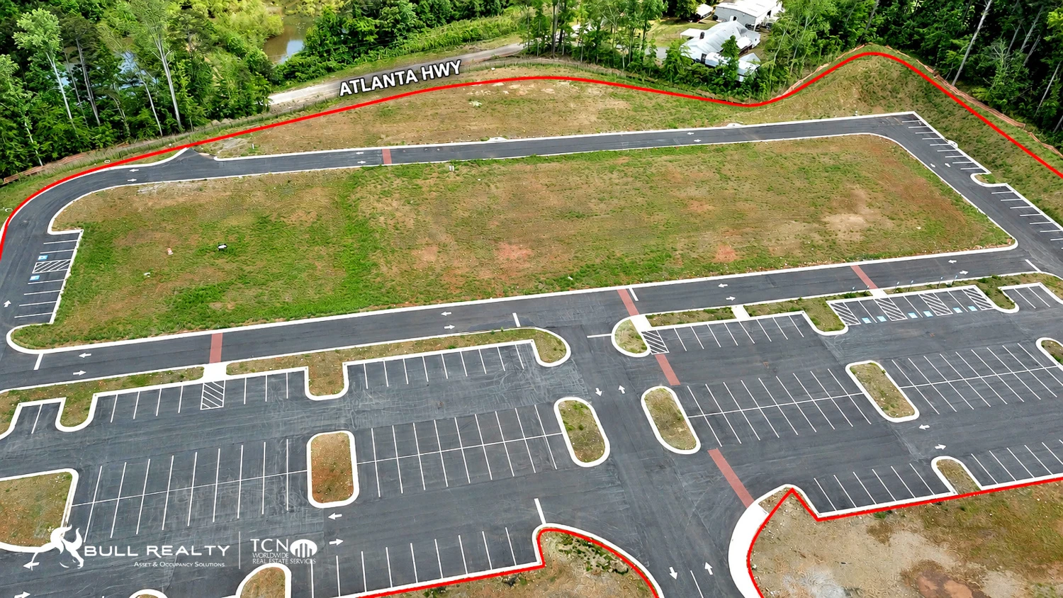 Prime Retail Development Site | ±8.45 Acres | Fully Graded | Atlanta Highway Frontage