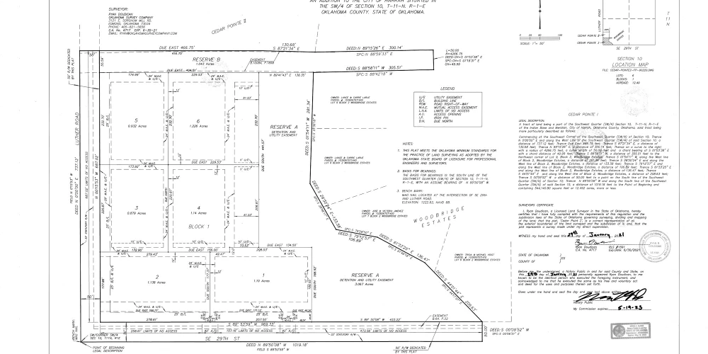 19025 & 19085 SE 29th St, Harrah, OK for sale