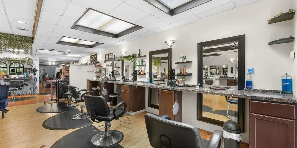 Historical Building (2,050 SF) and Business (Hair Salon)