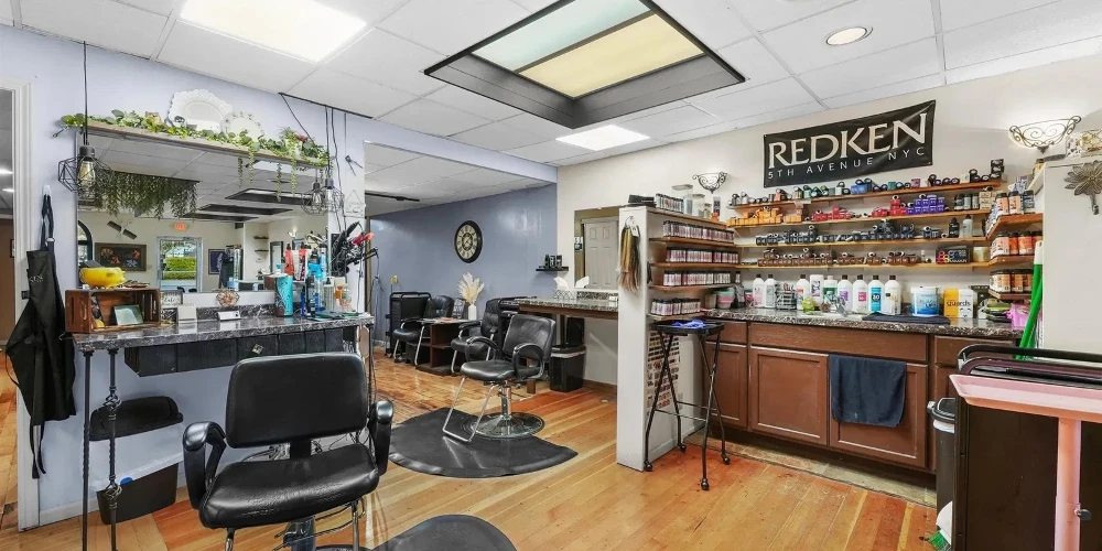 Historical Building (2,050 SF) and Business (Hair Salon)