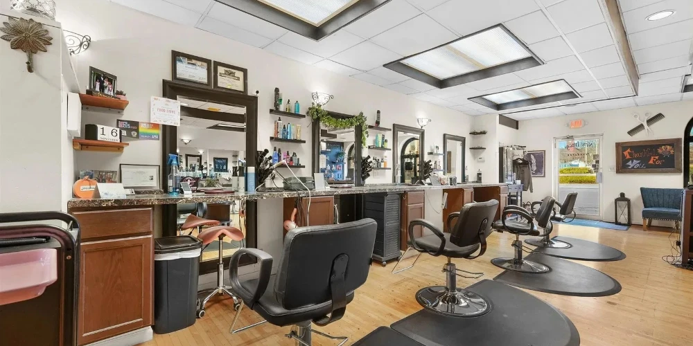 Historical Building (2,050 SF) and Business (Hair Salon)