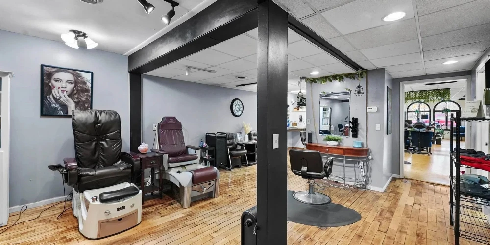 Historical Building (2,050 SF) and Business (Hair Salon)