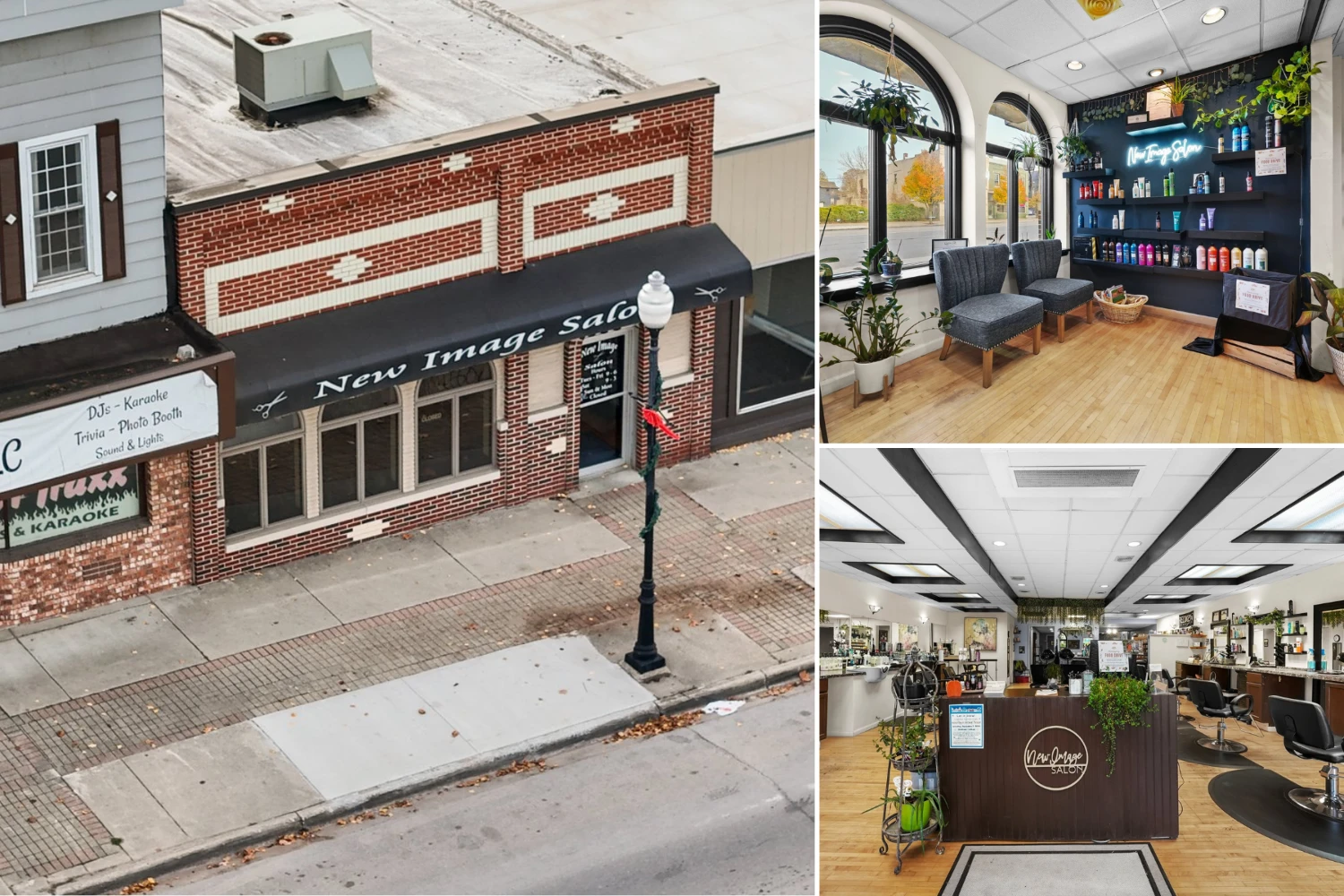 Historical Building (2,050 SF) and Business (Hair Salon)