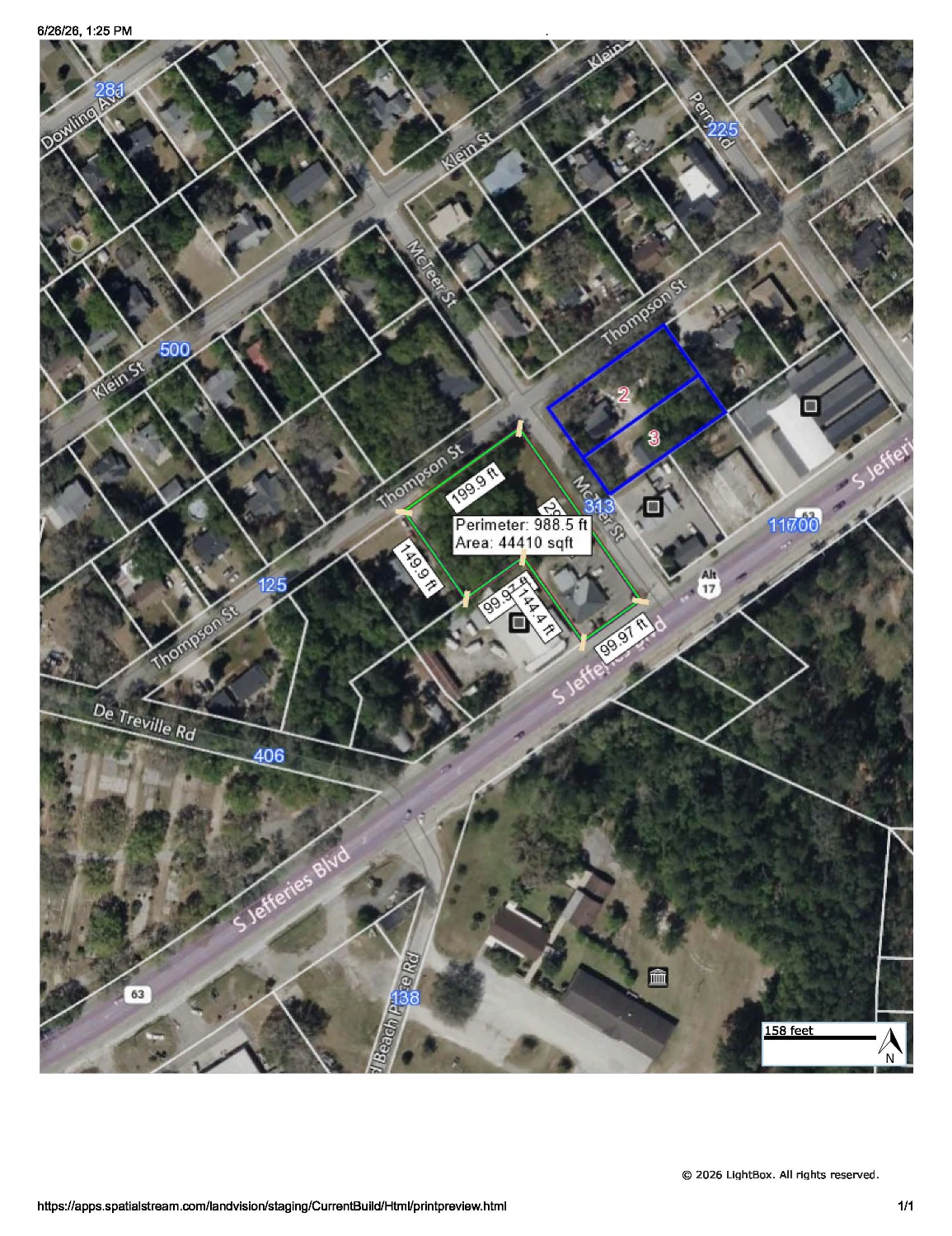Walterboro Major Corridor Restaurant or Multifamily Site Near Interstate I-95