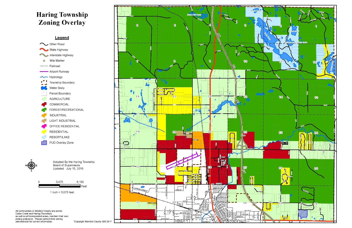 Prime Retail Development Site in Cadillac, Michigan