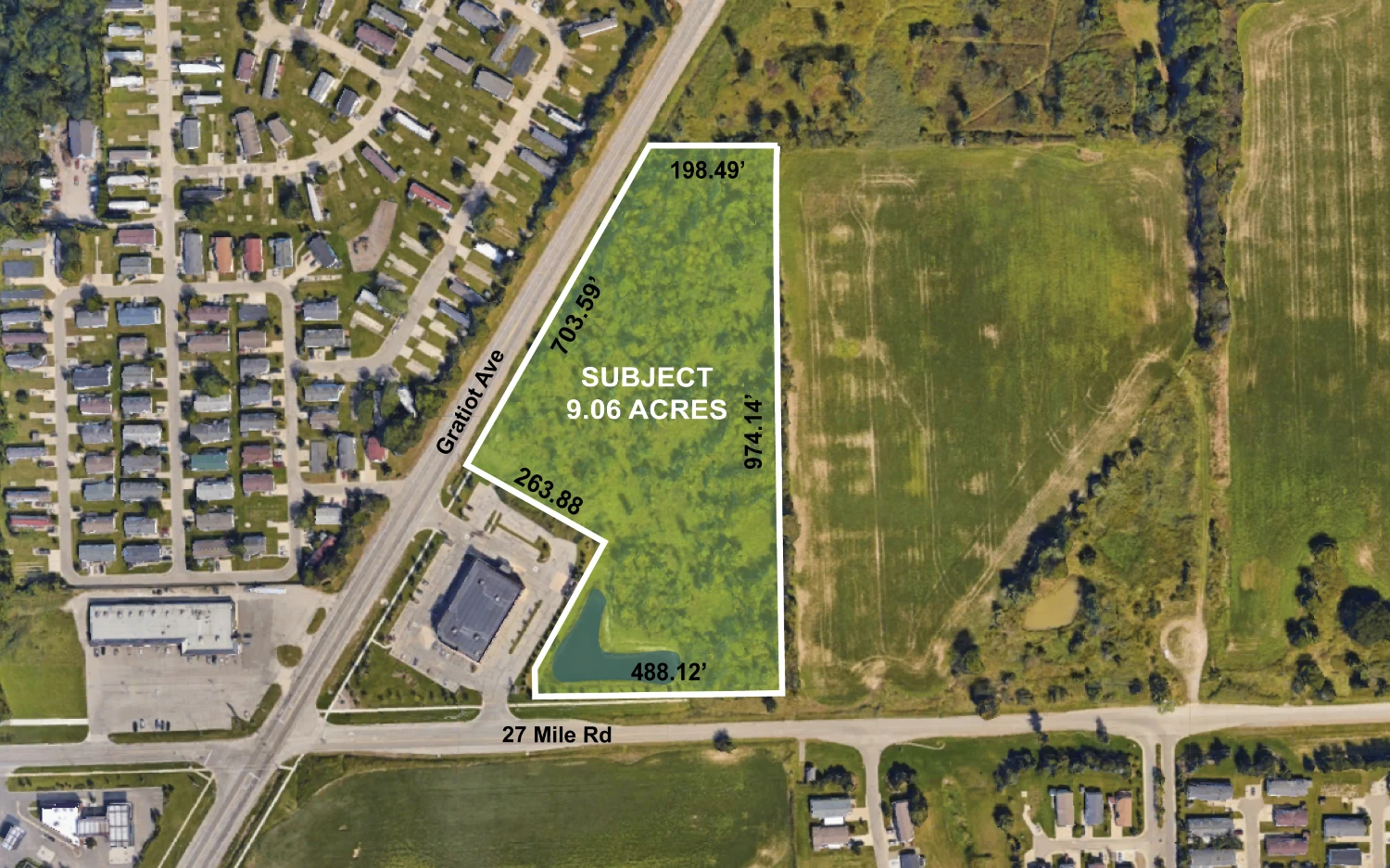 Gratiot Ave & 27 Mile Rd, New Haven, MI for sale