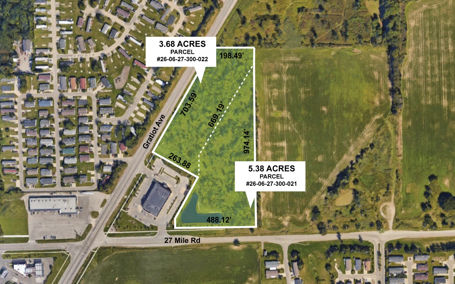 Gratiot Ave & 27 Mile Rd, New Haven, MI for sale
