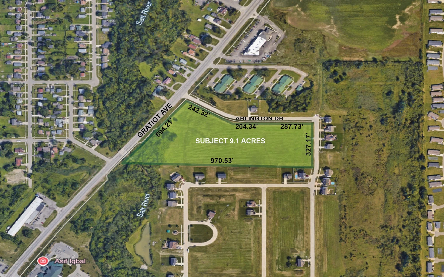 Gratiot Ave & Arlington Dr, New Haven, MI for sale