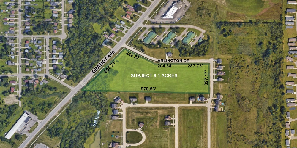 Gratiot Ave & Arlington Dr, New Haven, MI for sale