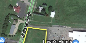 Two out parcels are available for development