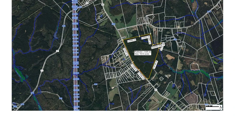 Massive Interstate I-77 Corridor 195-Acre Confluence of Deliverables Site