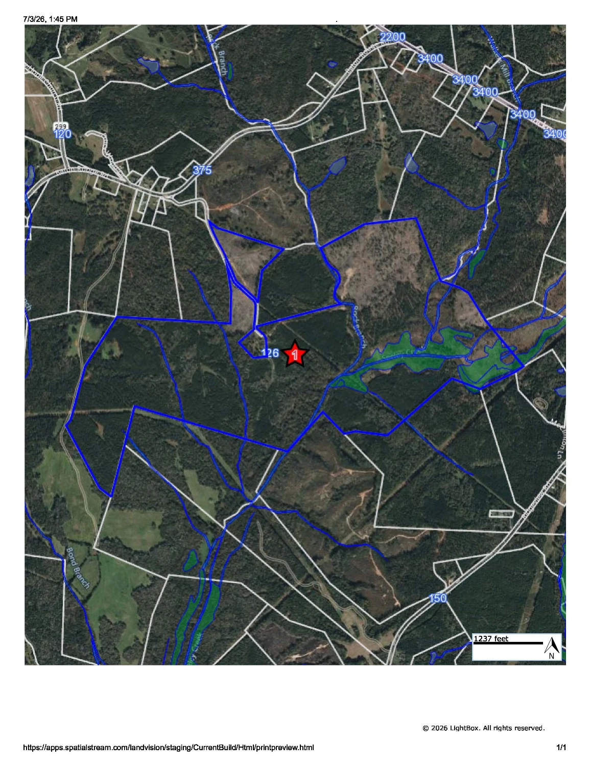 Massive Rural 417+ Acre Industrial Or Any Use Blank Slate Near Interstate I-77 Corridor