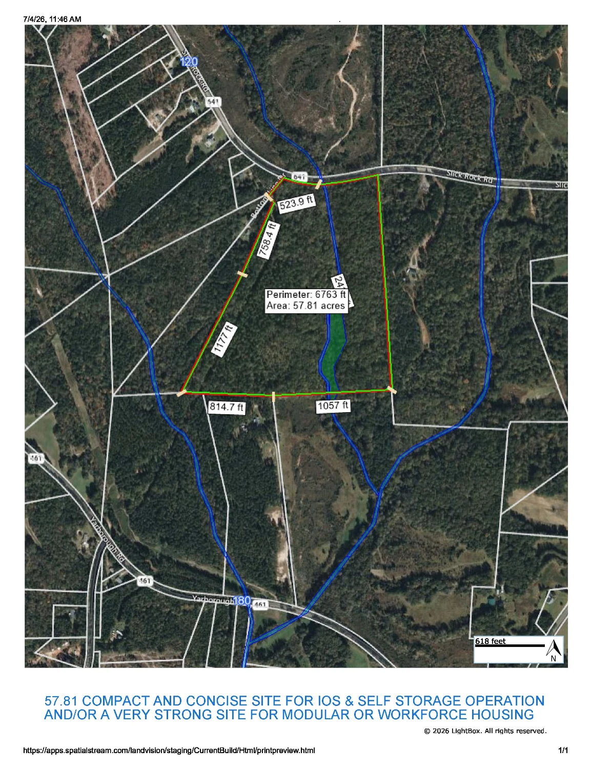 57-Acre Site - Mixed Use - Workforce, Modular, Migrant Housing - Industrial