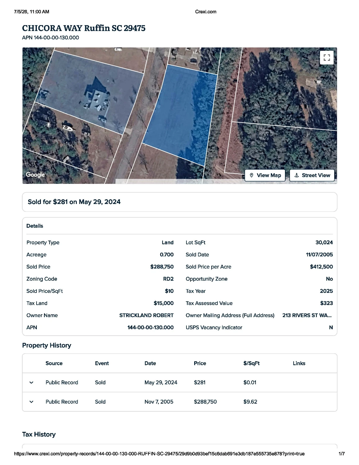Colleton County, SC Gated Home Community Site - Once Sold for Much Higher - Now $46,500 - OWNER FINANCING - Go Granular Now