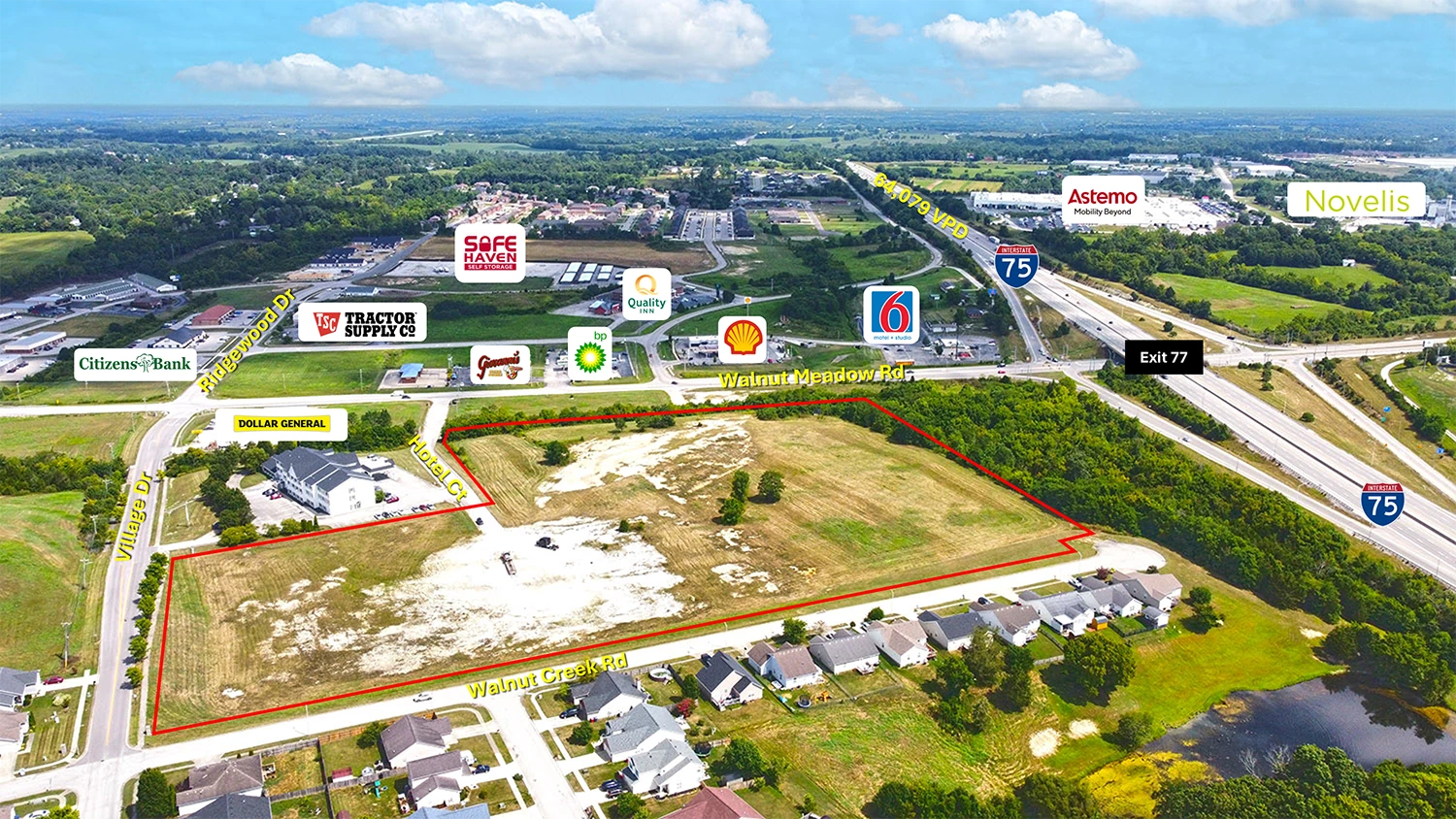 +/-14.5 AC Interstate Land