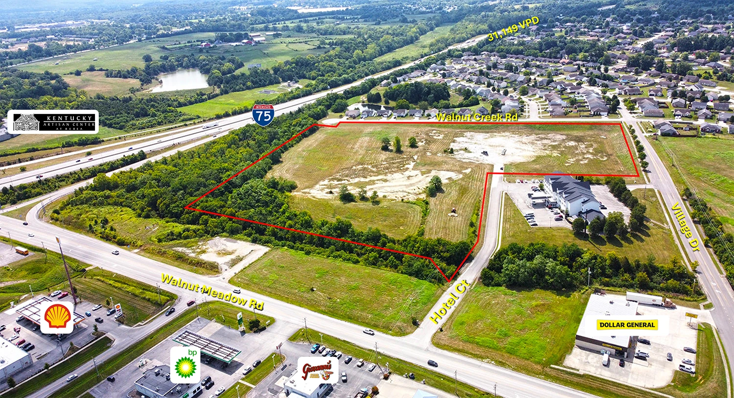 +/-14.5 AC Interstate Land