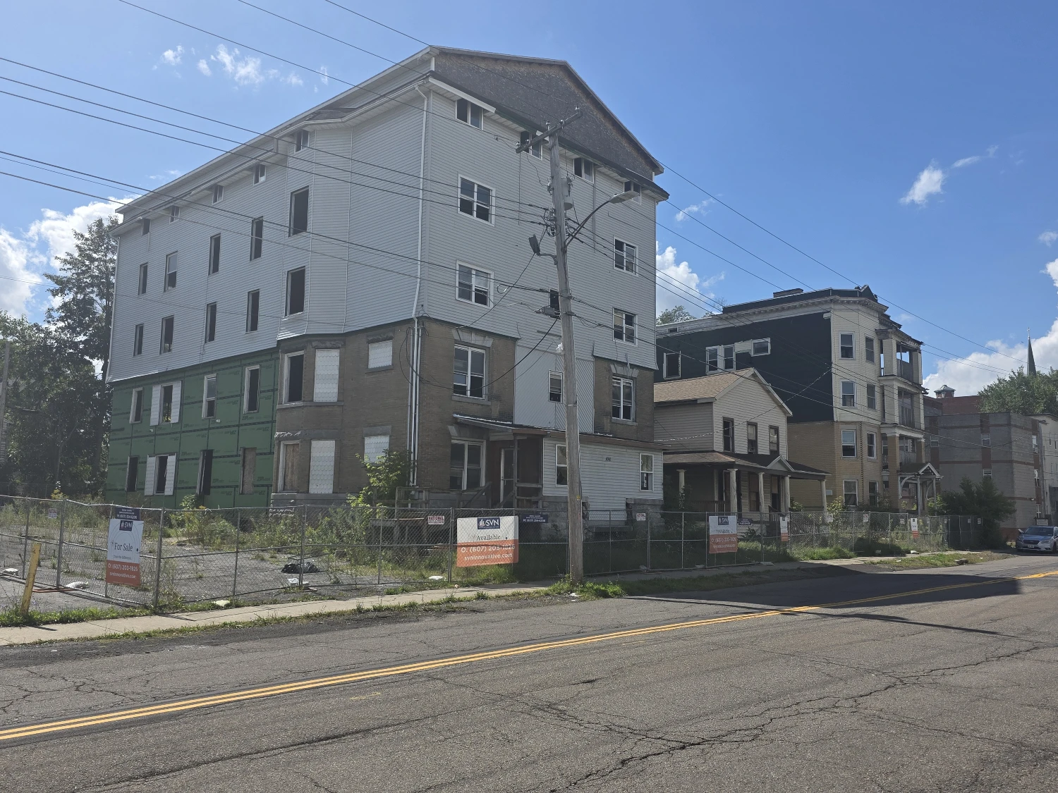 100, 104, 108, 110 and 116 Henry Street, Binghamton, NY for sale