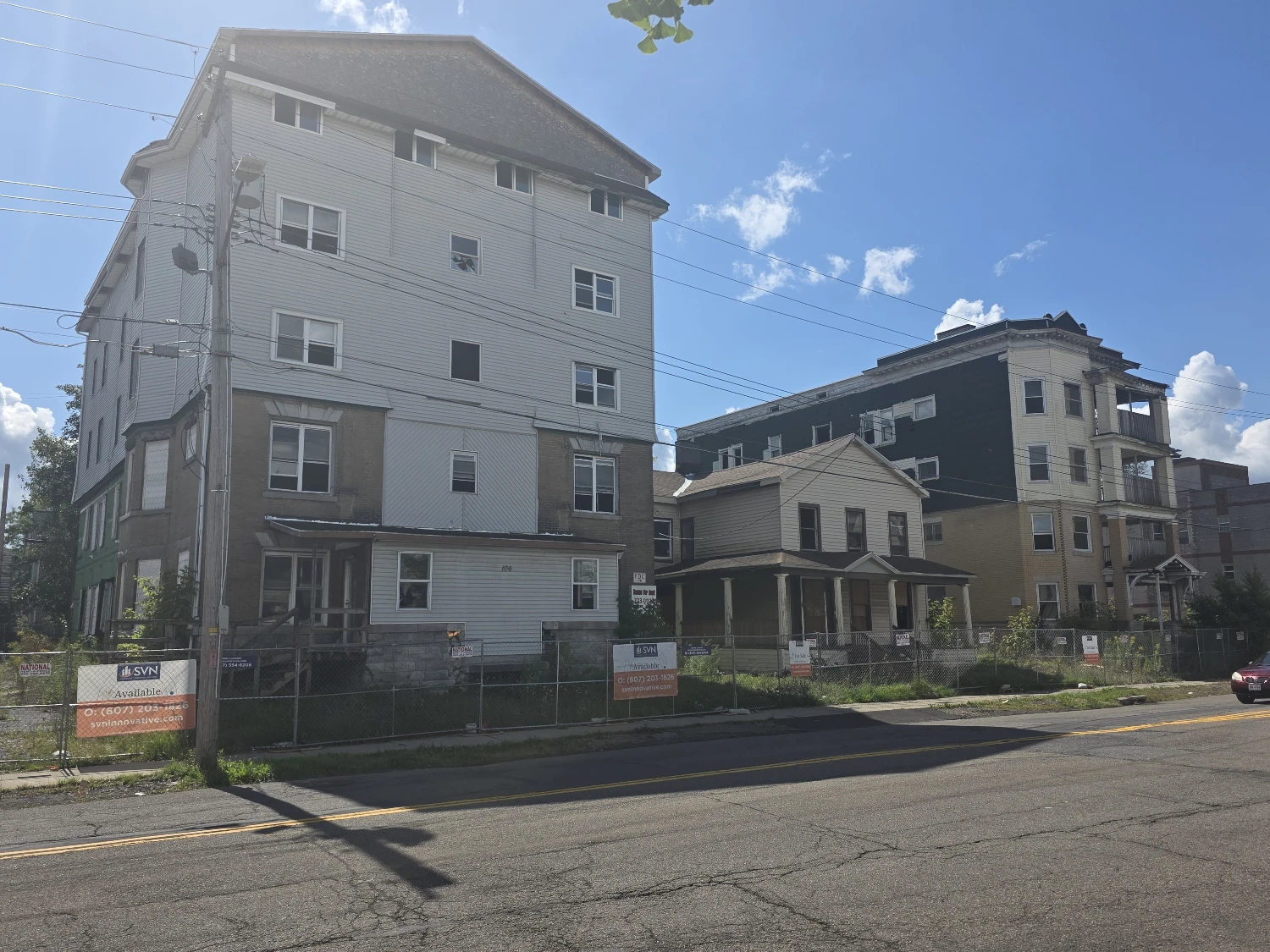 100, 104, 108, 110 and 116 Henry Street, Binghamton, NY for sale