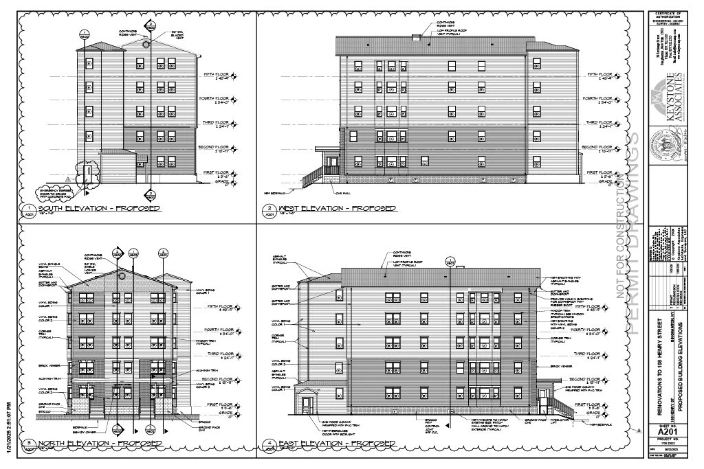 100, 104, 108, 110 and 116 Henry Street, Binghamton, NY for sale