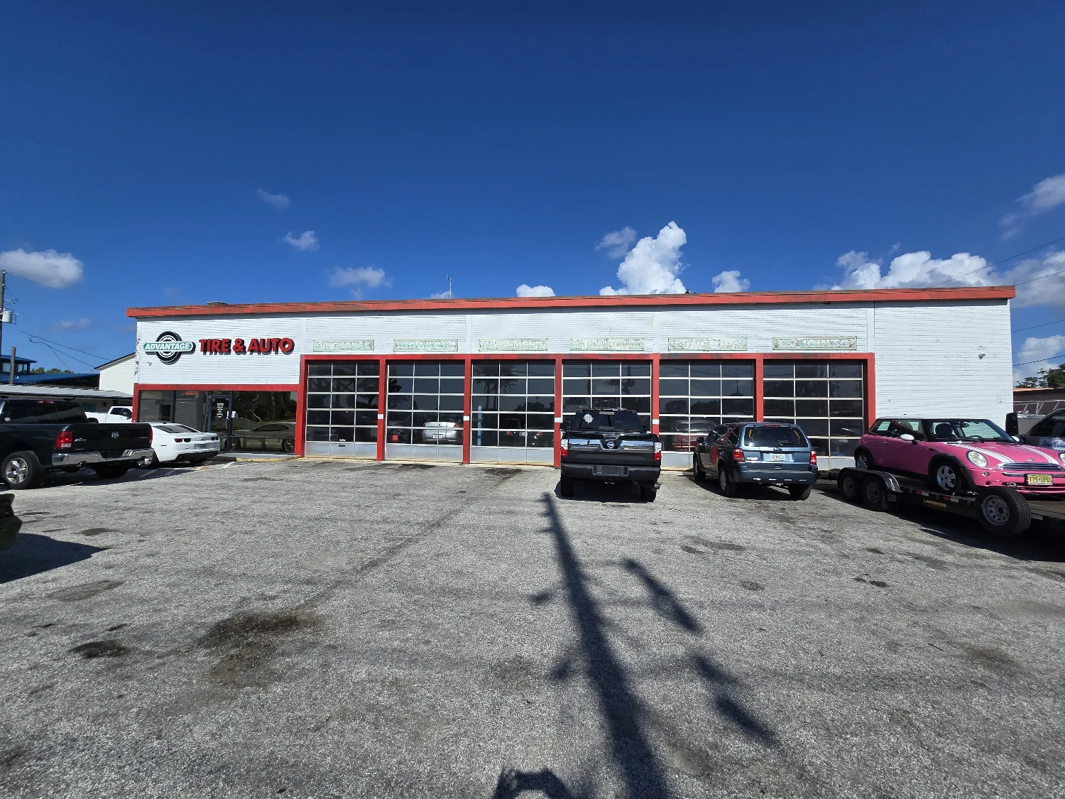 Turnkey Auto Repair Facility on US Hwy 19 | High Visibility & 7 Drive-In Bays