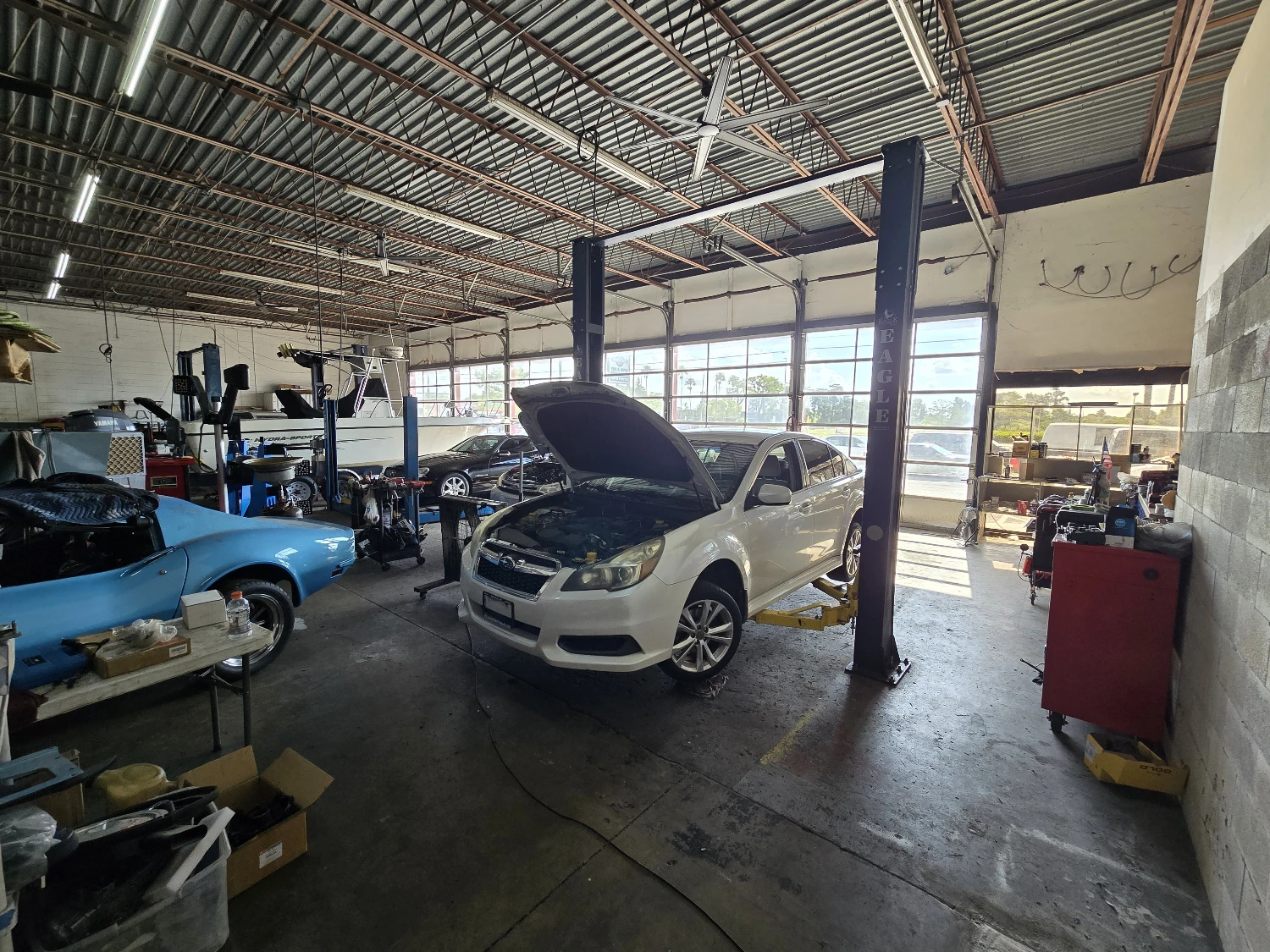 Turnkey Auto Repair Facility on US Hwy 19 | High Visibility & 7 Drive-In Bays