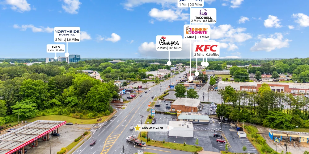 Freestanding Restaurant Property for Sale | Lawrenceville, GA