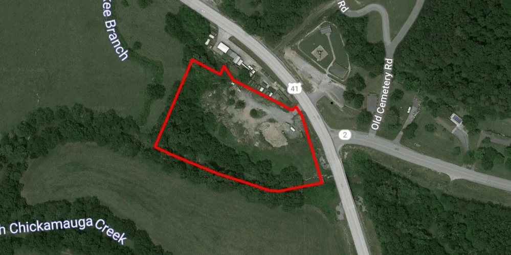 4.9 Acres of Land Along Hwy 41 in Ringgold