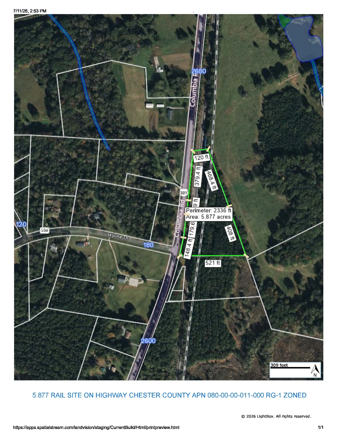 Norfolk Southern Rail Served 5.877 AC Industrial or Multifamily Zoned Acceleration Site