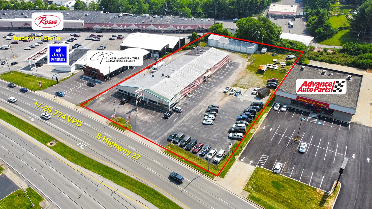+/-2.3 AC Direct Frontage on Hwy 27