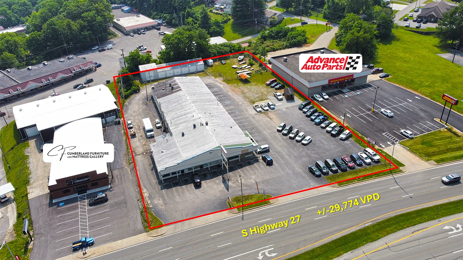 +/-2.3 AC Direct Frontage on Hwy 27