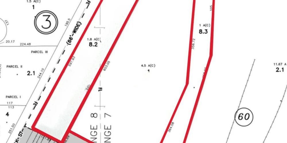 1285 William St -  1 - 7+/- Acres Vacant Land 