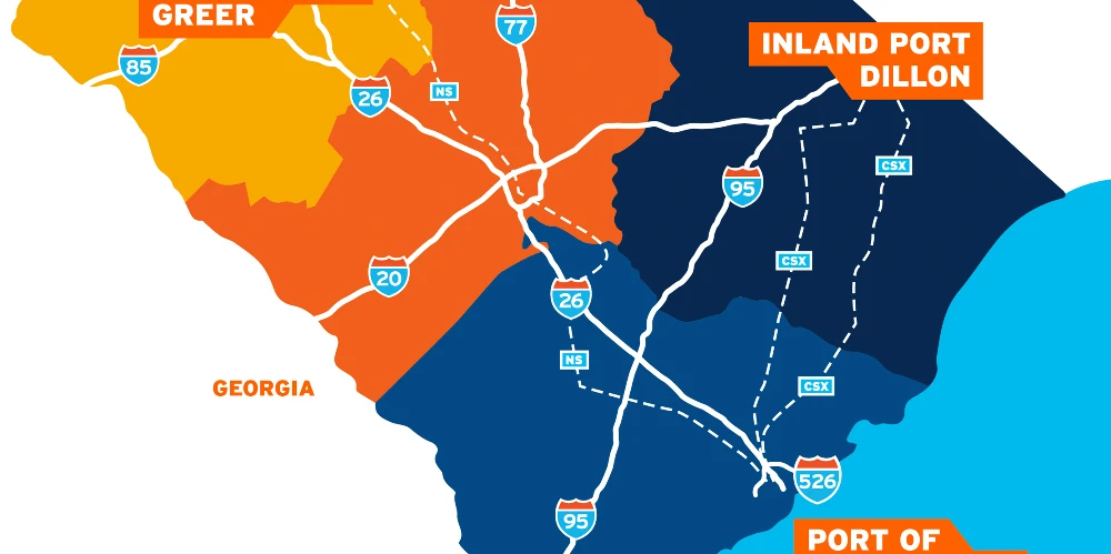 Intermodal Interchange Site - I-95 & CSX Rail Centric by 1 Minute - Workforce Housing - Onward Ports of Savannah and Charleston