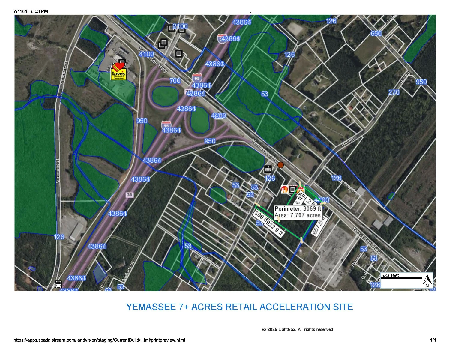 Intermodal Interchange Site - I-95 & CSX Rail Centric by 1 Minute - Workforce Housing - Onward Ports of Savannah and Charleston