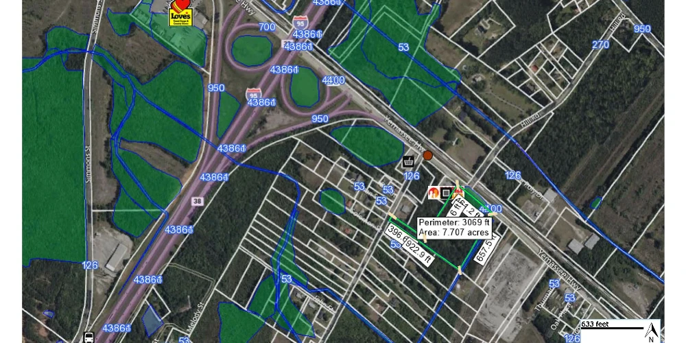 Intermodal Interchange Site - I-95 & CSX Rail Centric by 1 Minute - Workforce Housing - Onward Ports of Savannah and Charleston